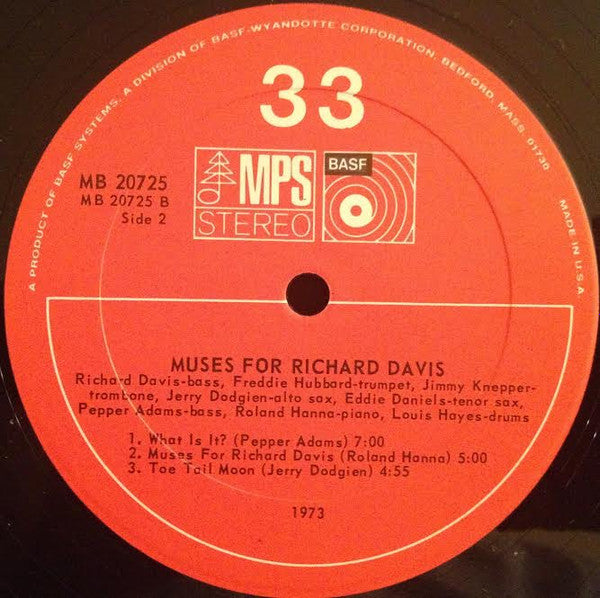 Muses For Richard Davis