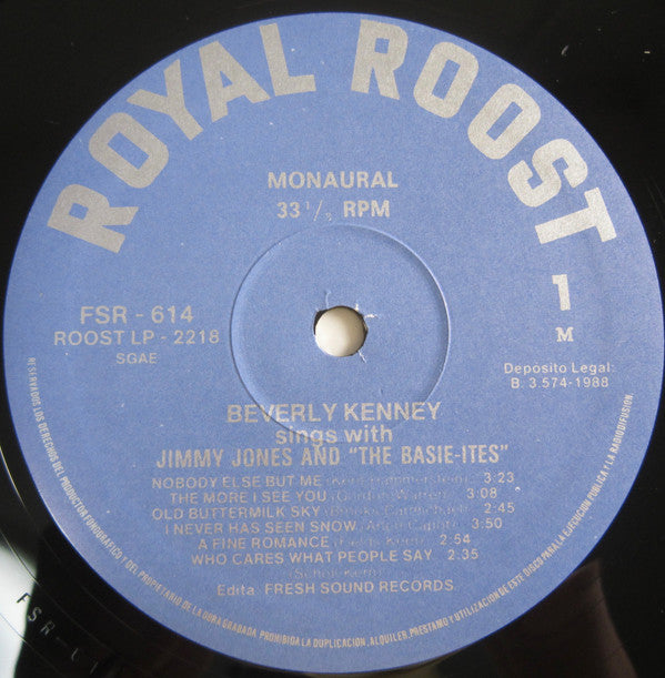 Sings With Jimmy Jones And "The Basie-Ites"