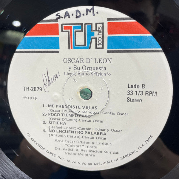 ...Llegó...Actuó...Y...Triunfó..!