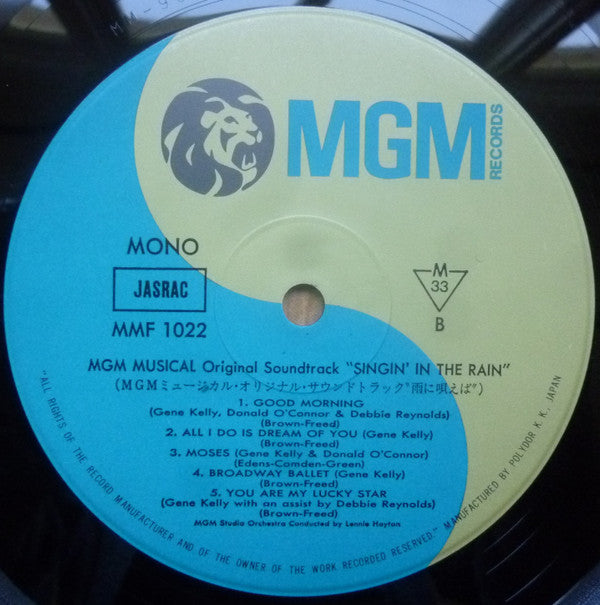 Singin' In The Rain - The Original MGM Sound Track Album