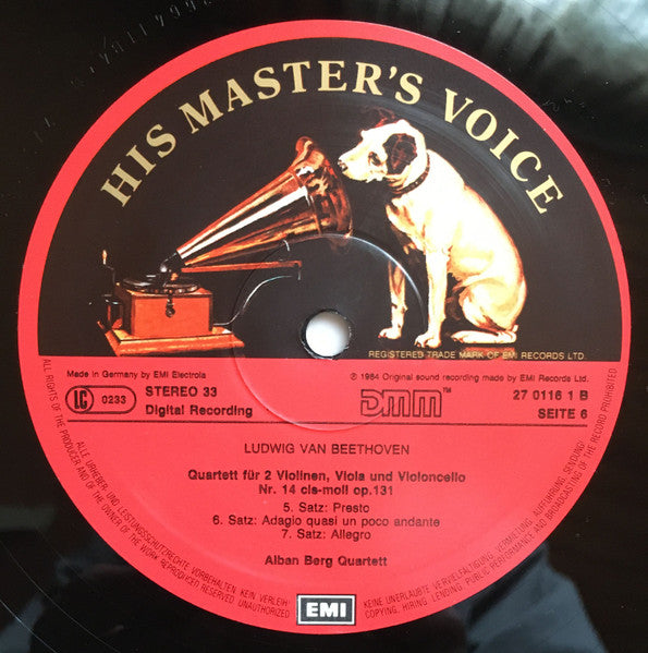 Die Späten Streichquartette = The Late String Quartets