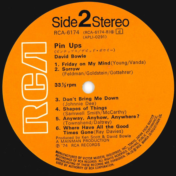 Pinups = ピンナップス