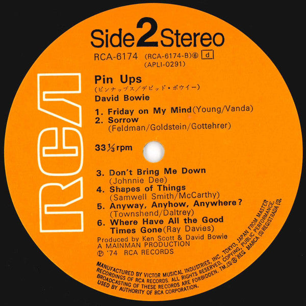 Pinups = ピンナップス