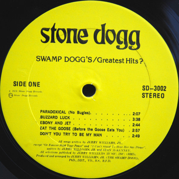 Swamp Dogg's Greatest Hits?