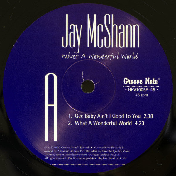 What A Wonderful World