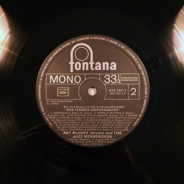 Ascenseur Pour L'Echafaud / Des Femmes Disparaissent