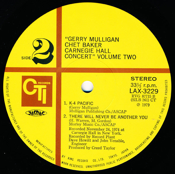 Carnegie Hall Concert Volume 2