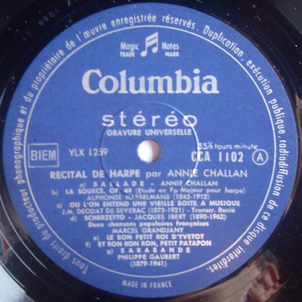 Recital De Harpe