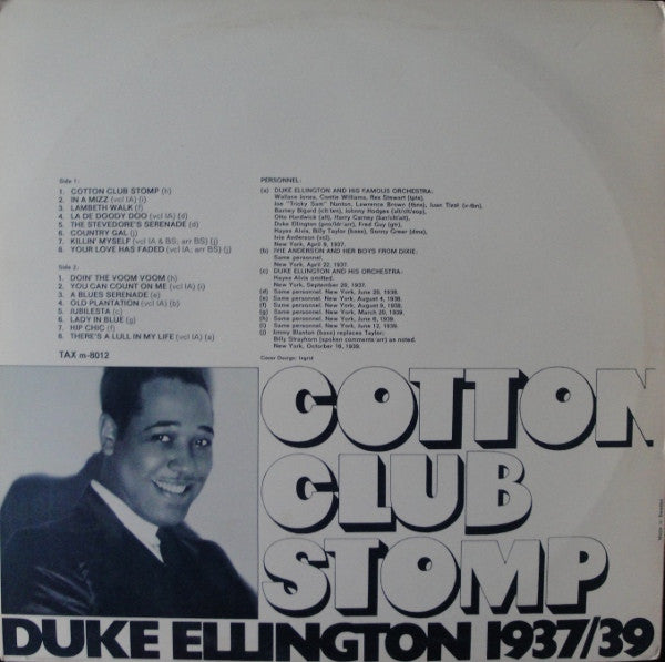 Cotton Club Stomp 1937/39