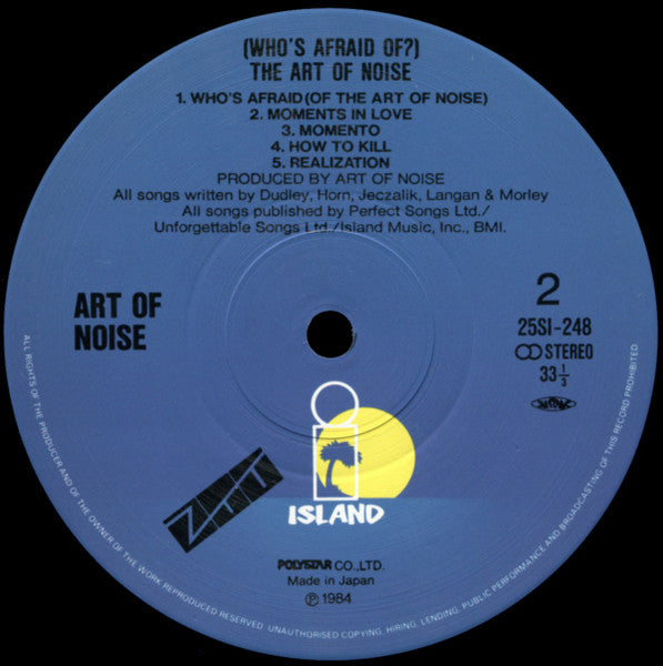 (Who's Afraid Of?) The Art Of Noise!