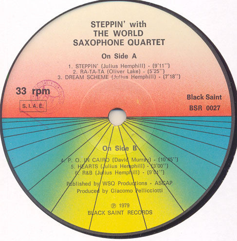 Steppin' With The World Saxophone Quartet
