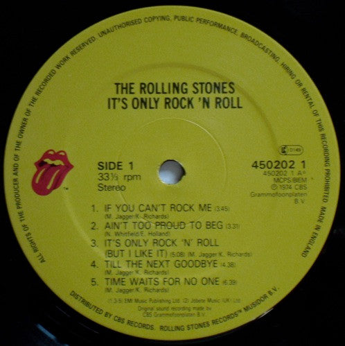 It's Only Rock 'N Roll