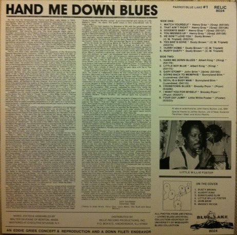 Hand Me Down Blues