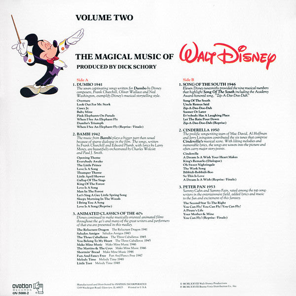 The Magical Music Of Walt Disney