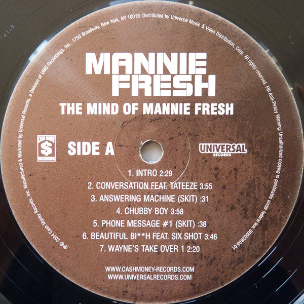 The Mind Of Mannie Fresh
