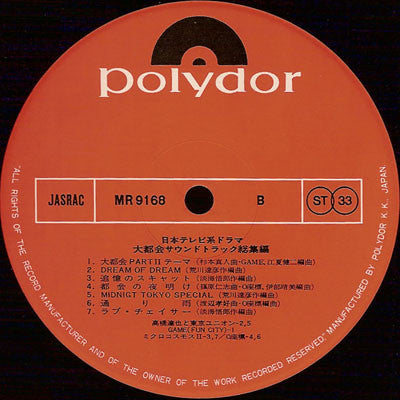 大都会 サウンドトラック 総集編