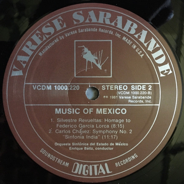 Symphony No. 2 / Huapango / Sensemaya / Homage To Garcia Lorca