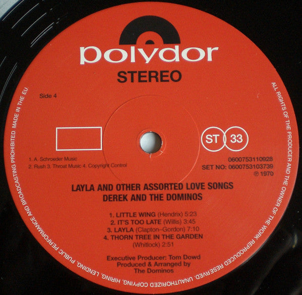 Layla And Other Assorted Love Songs