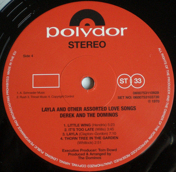 Layla And Other Assorted Love Songs