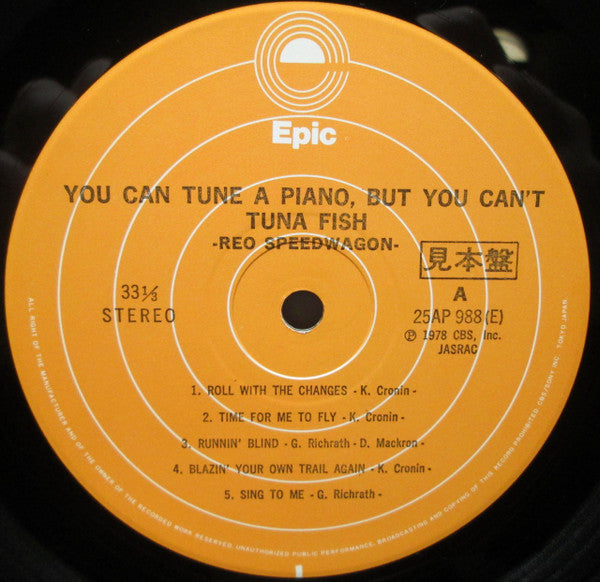 You Can Tune A Piano, But You Can't Tuna Fish