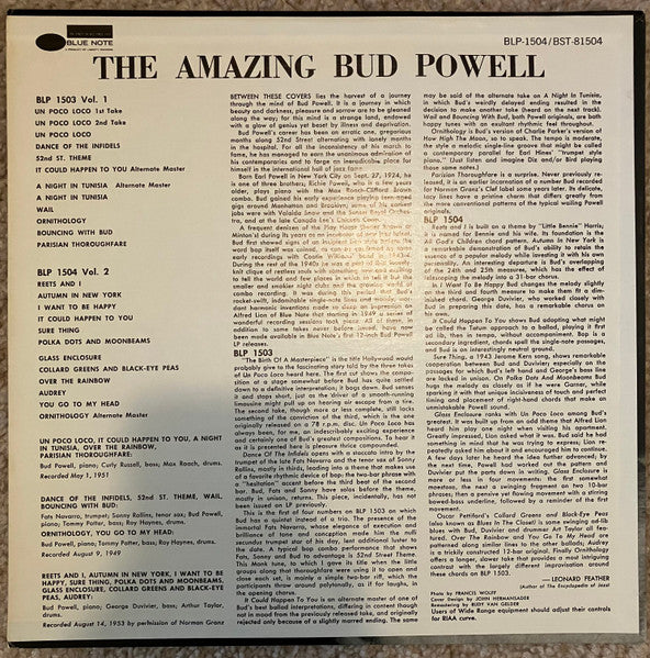 The Amazing Bud Powell (Volume 2)