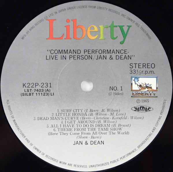 Command Performance/Live In Person