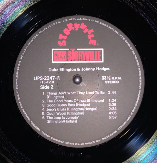 Duke Ellington & Johnny Hodges