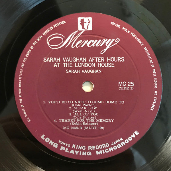 After Hours At The London House