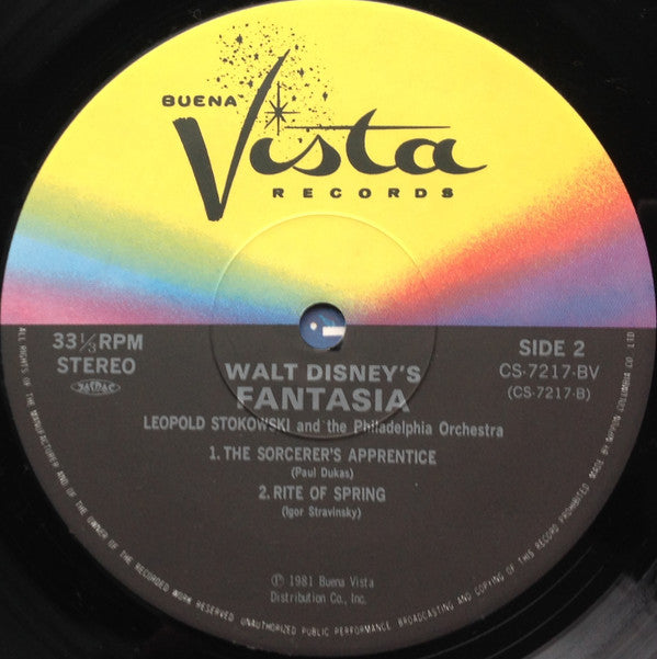 Walt Disney's Fantasia = ファンタジア -オリジナル・サウンドトラック-