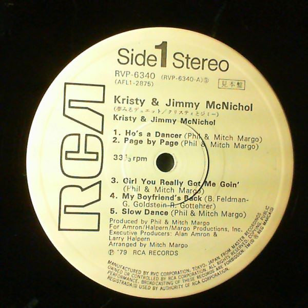 Kristy & Jimmy McNichol