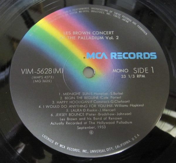 Concert At The Palladium Volume 2