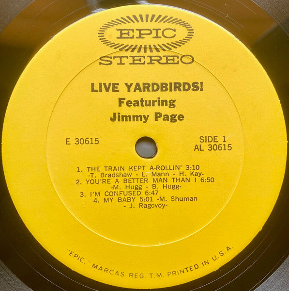 Live Yardbirds! (Featuring Jimmy Page)