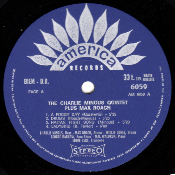 The Charles Mingus Quintet + Max Roach