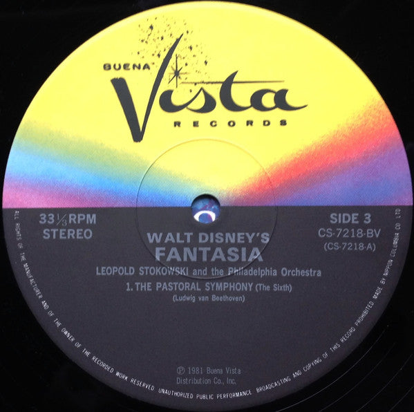 Walt Disney's Fantasia = ファンタジア -オリジナル・サウンドトラック-