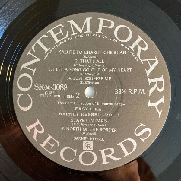 'Easy Like' Barney Kessel Volume 1