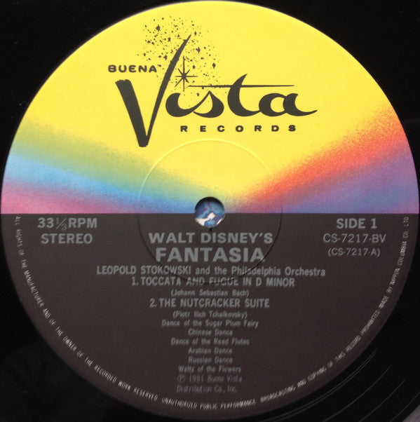 Walt Disney's Fantasia = ファンタジア -オリジナル・サウンドトラック-