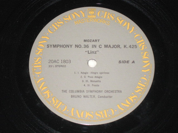 Symphony No.36. In C Major, "Linz" / Symphony No.38. In D Major, "Prague"