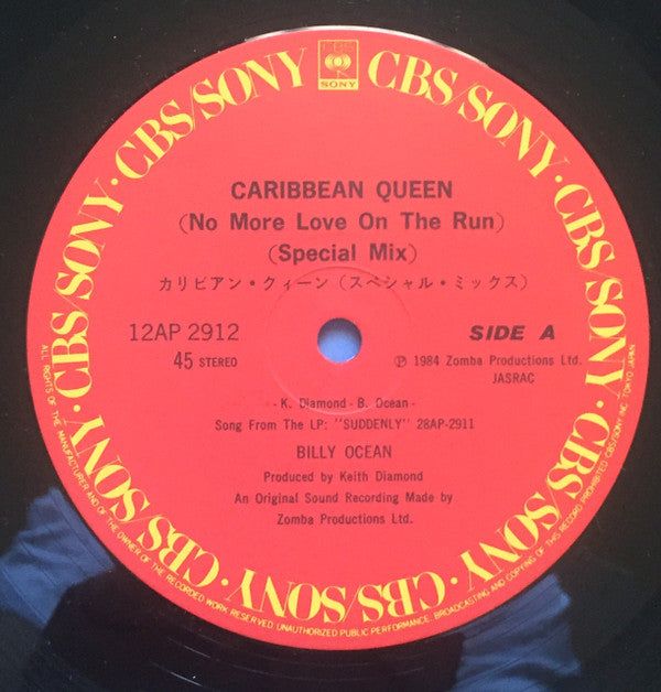 Caribbean Queen (No More Love On The Run)
