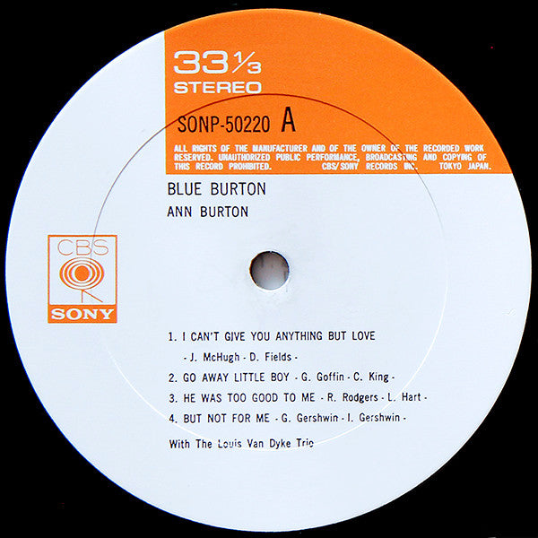 Blue Burton
