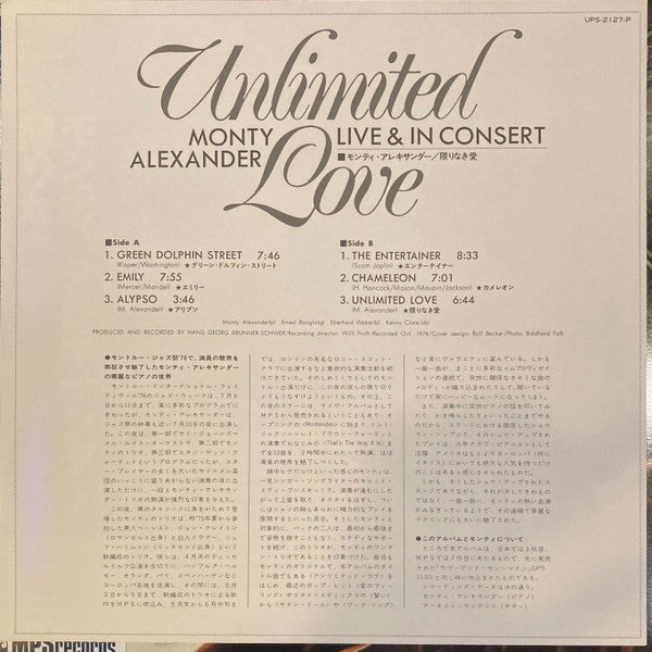 Unlimited Love (Live & In Concert)