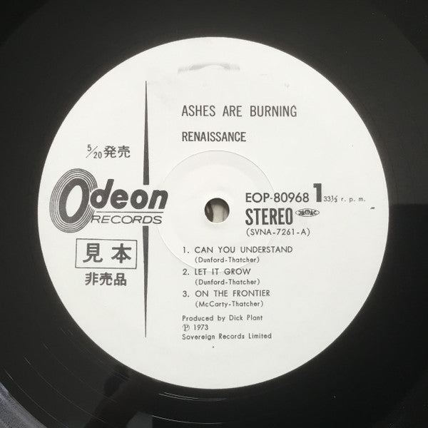 Ashes Are Burning