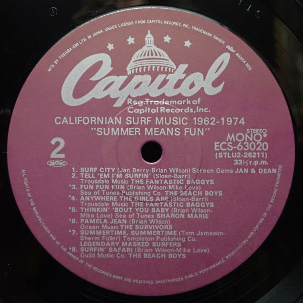 California Surf Music 1962-1974 Summer Means Fun