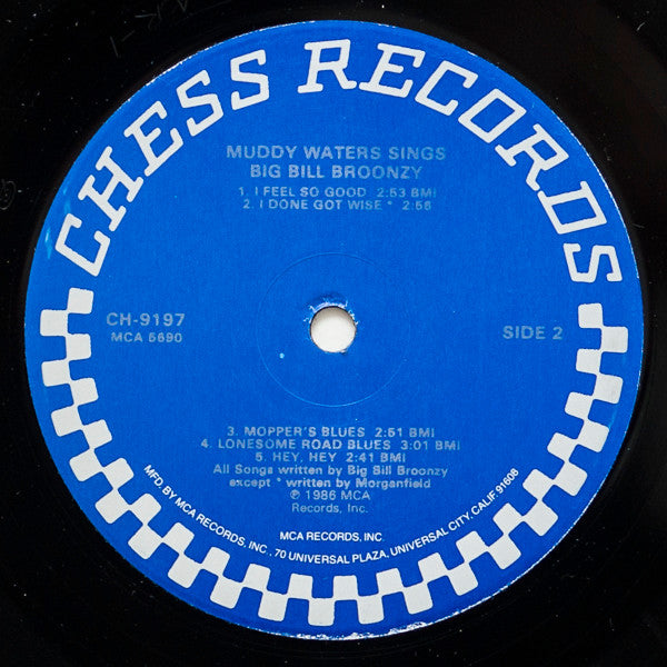 Muddy Waters Sings Big Bill Broonzy