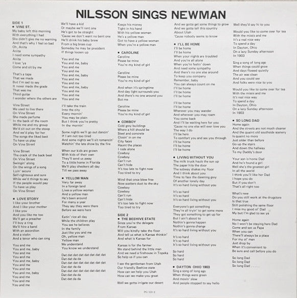 Nilsson Sings Newman