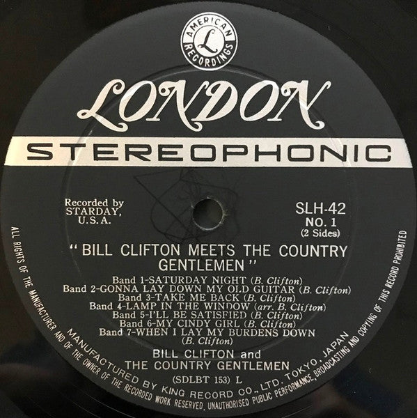 Bill Clifton Meets The Country Gentlemen