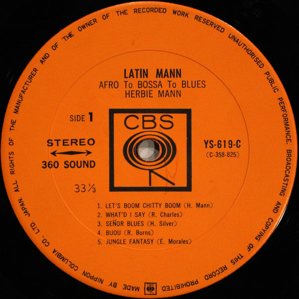 Latin Mann (Afro To Bossa To Blues)