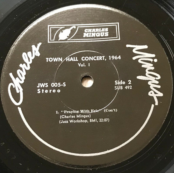 Town Hall Concert, 1964, Vol. 1