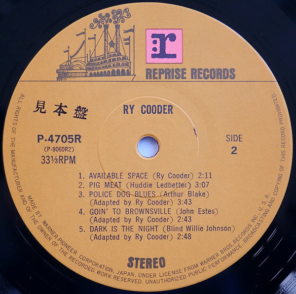 Ry Cooder