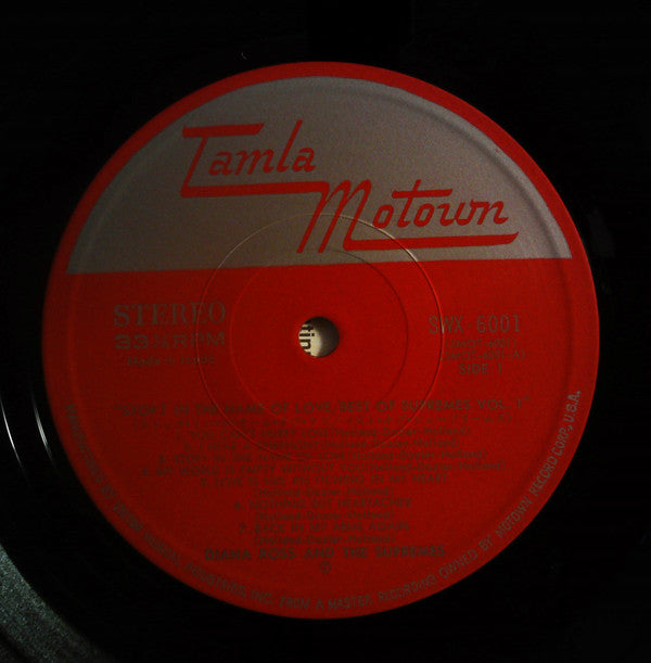 Stop! In The Name Of Love / Best Of Supremes Vol.1