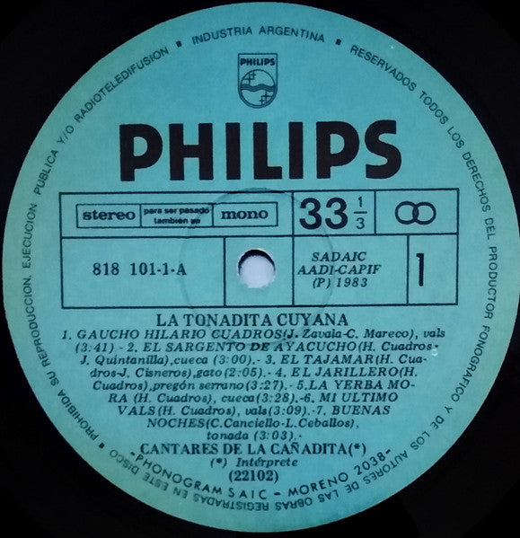 La Tonadita Cuyana